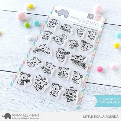 Mama Elephant Clear Stamps - Little Koala Agenda